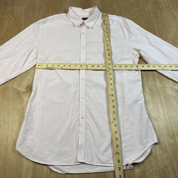 Paul Smith Mens Pink Long Sleeve Button Up Dress Shirt Size Large - Picture 4 of 7